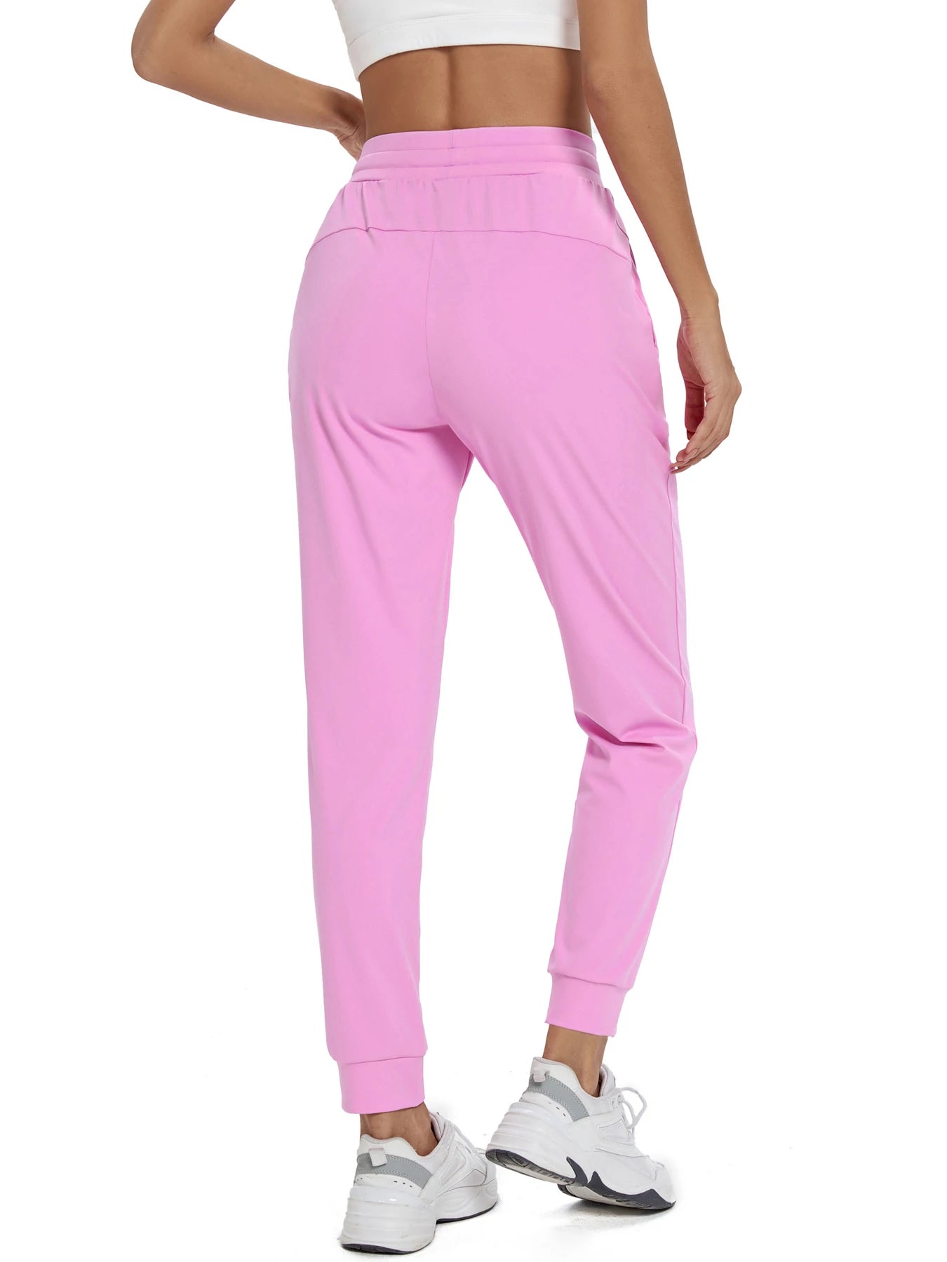 Fujian CN Women's High Waist Joggers With Pockets Yoga Pants