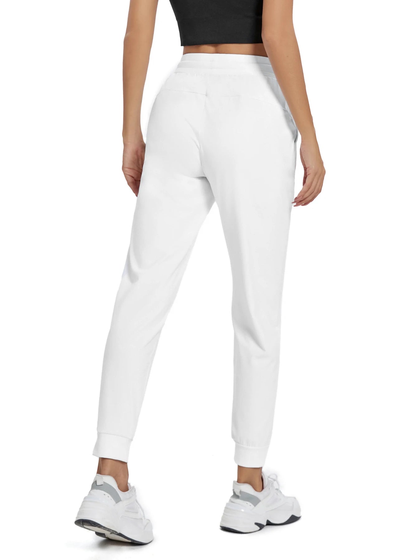 Fujian CN Women's High Waist Joggers With Pockets Yoga Pants