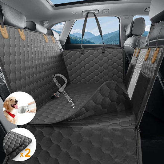 Waterproof Pet Travel Accessories Foldable Dog Car Seat Safety Hammock Trunk Mat Rear Back Seat Protector - Mr. Oliver's Market